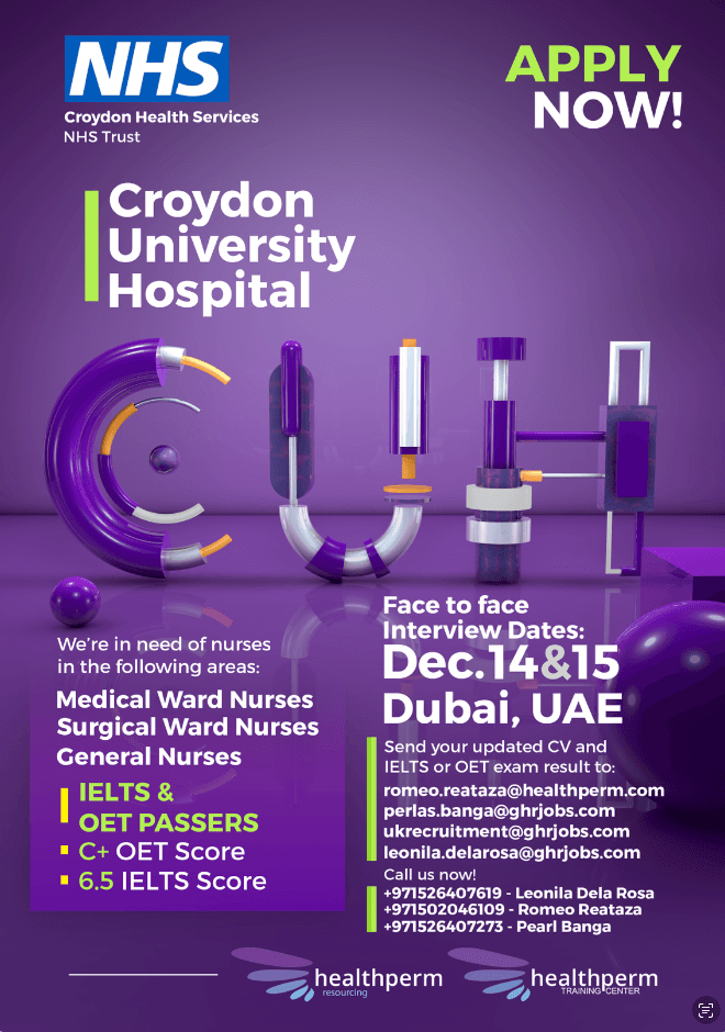 NHS Event Poster image